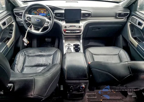 2021 Ford Explorer Xlt from USA, damaged, VIN 1FMSK8DH4MGA11089